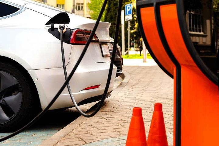 Borne de recharge électrique L'île de La Réunion