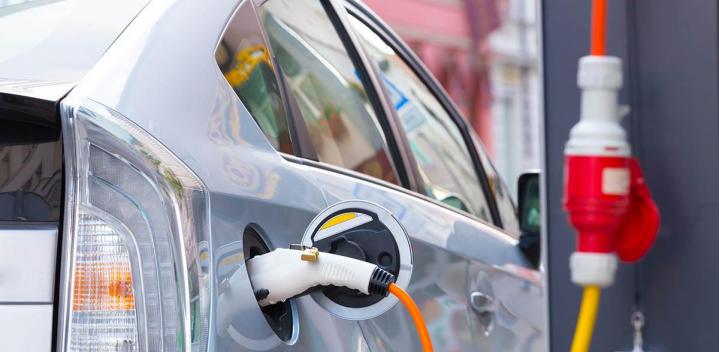 Borne de recharge électrique L'île de La Réunion